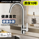 JOMOO九牧卫浴304不锈钢厨房冷热水龙头家用洗菜盆龙头水槽洗碗池