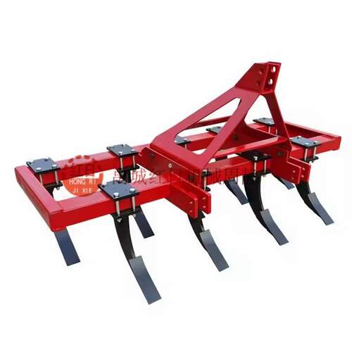 深耕机工作视频 禹城市红日机械农用深松机 deep subsoiler