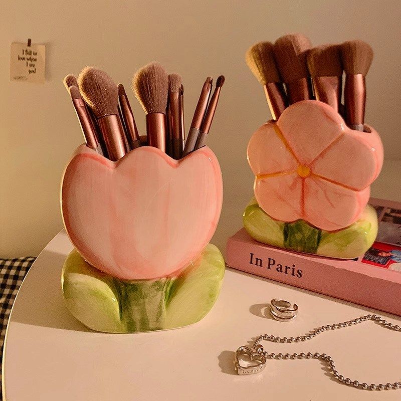 MOLA.Initial.化妆刷收纳盒办公室笔筒口红刷子桶收纳盒  初昕,收纳整理,化妆刷收纳盒/桶,淘宝优惠券,粉丝福利购,淘宝优惠卷