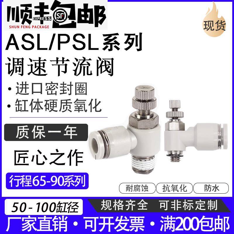 PSL可调速节流阀ASL 4M5A 401A 402A 6M5A 601A 602A 603A 604A