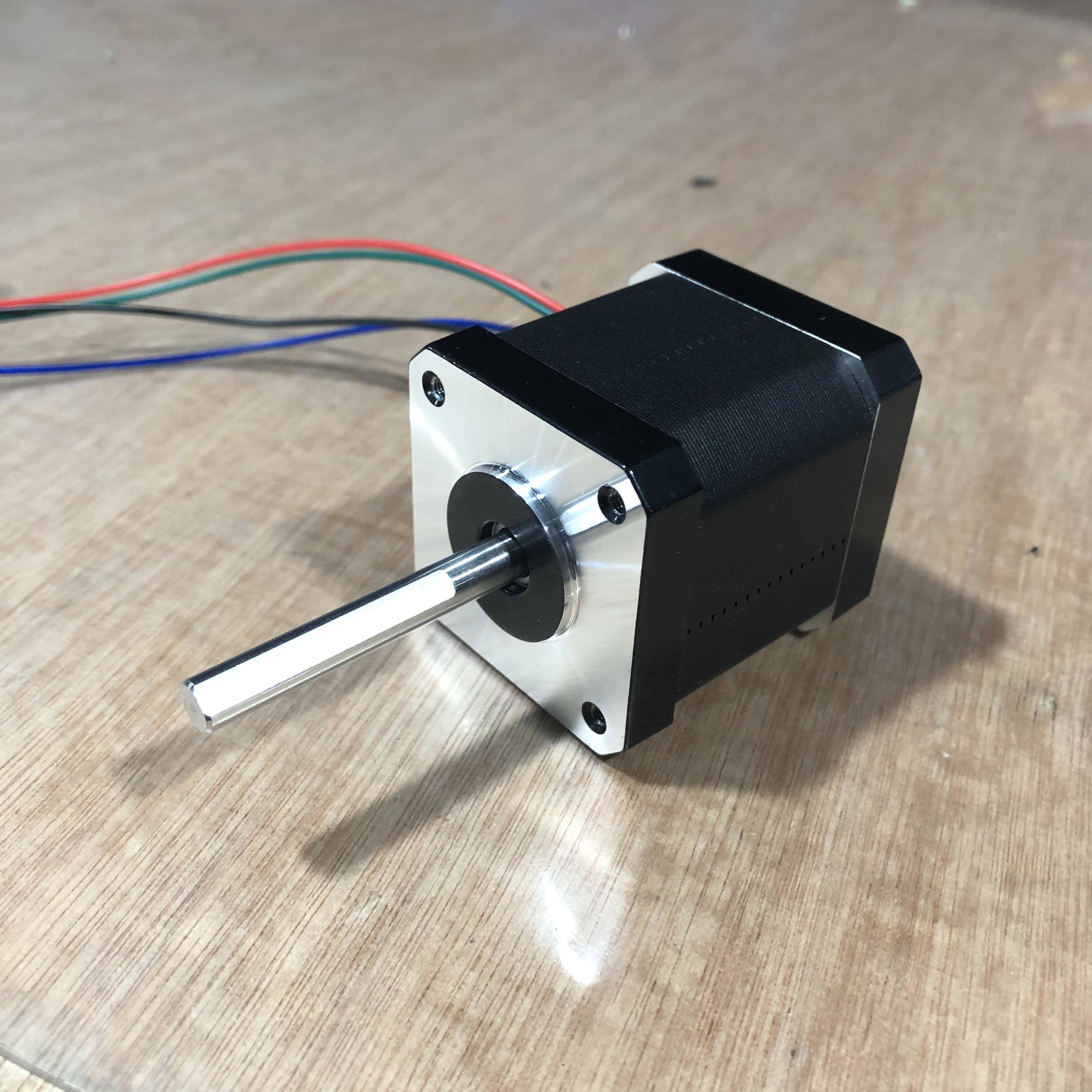 42步进电机 长轴 SL42STH48-1684A-41.5 0.5N.m/2A 轴长定制盛龙