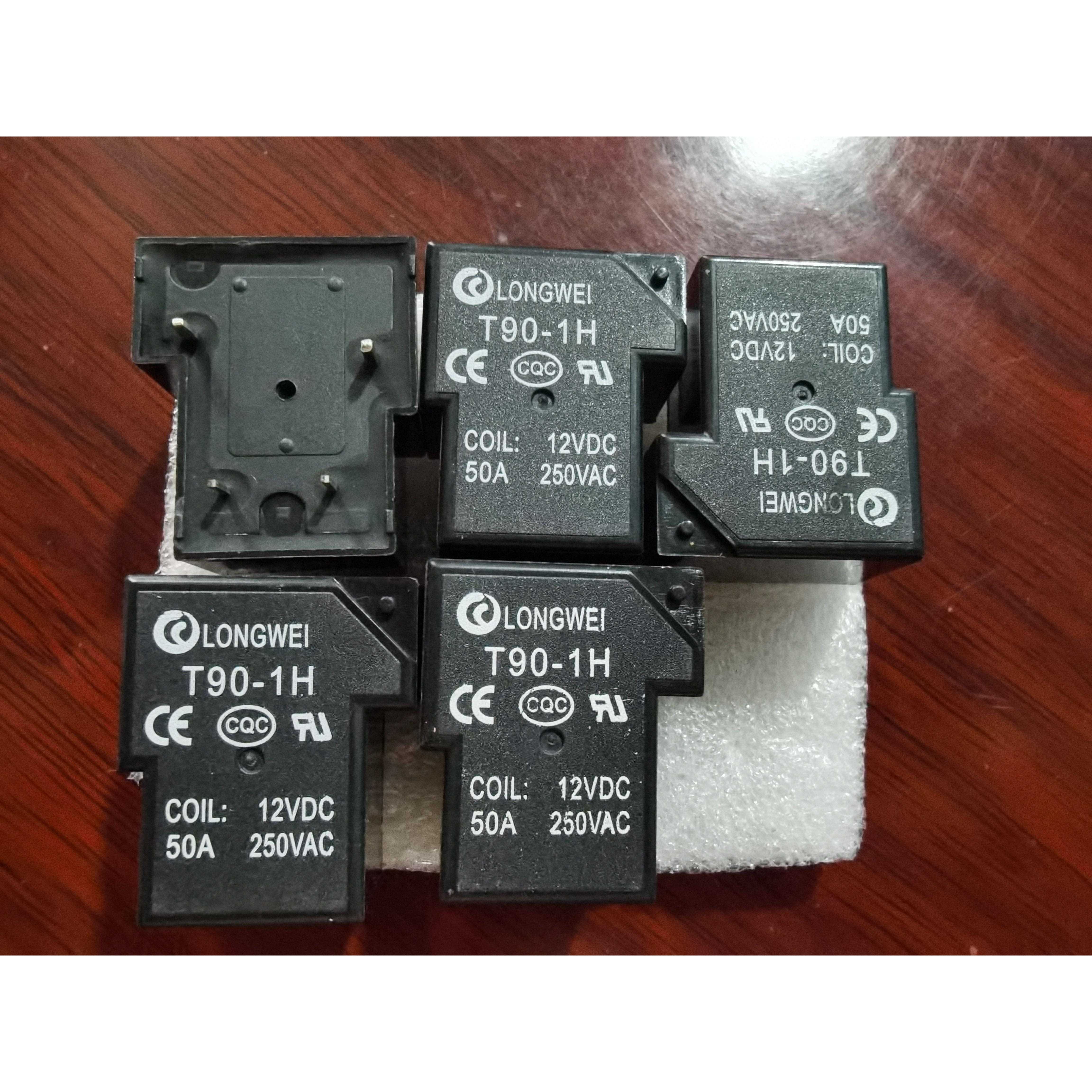 充电桩模块常用12V 50A T90-1H预充大功率继电器JQX-15F充电机