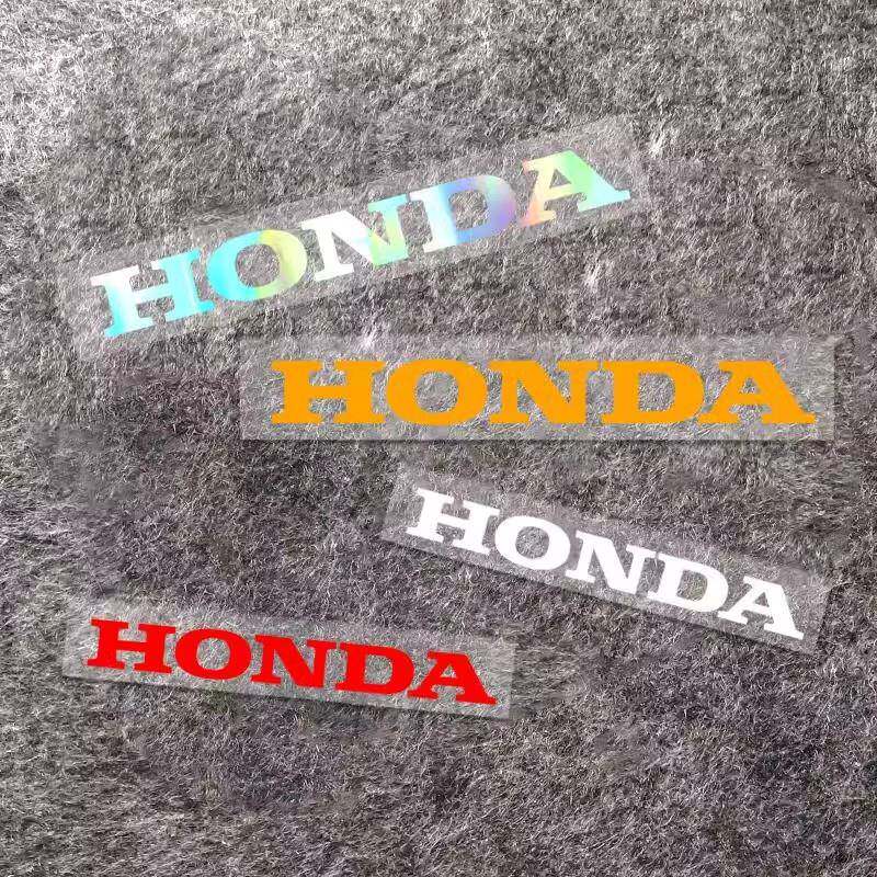 适用HONDA本田标志英文字母贴纸电动摩托车车身装饰个性创意车贴图片