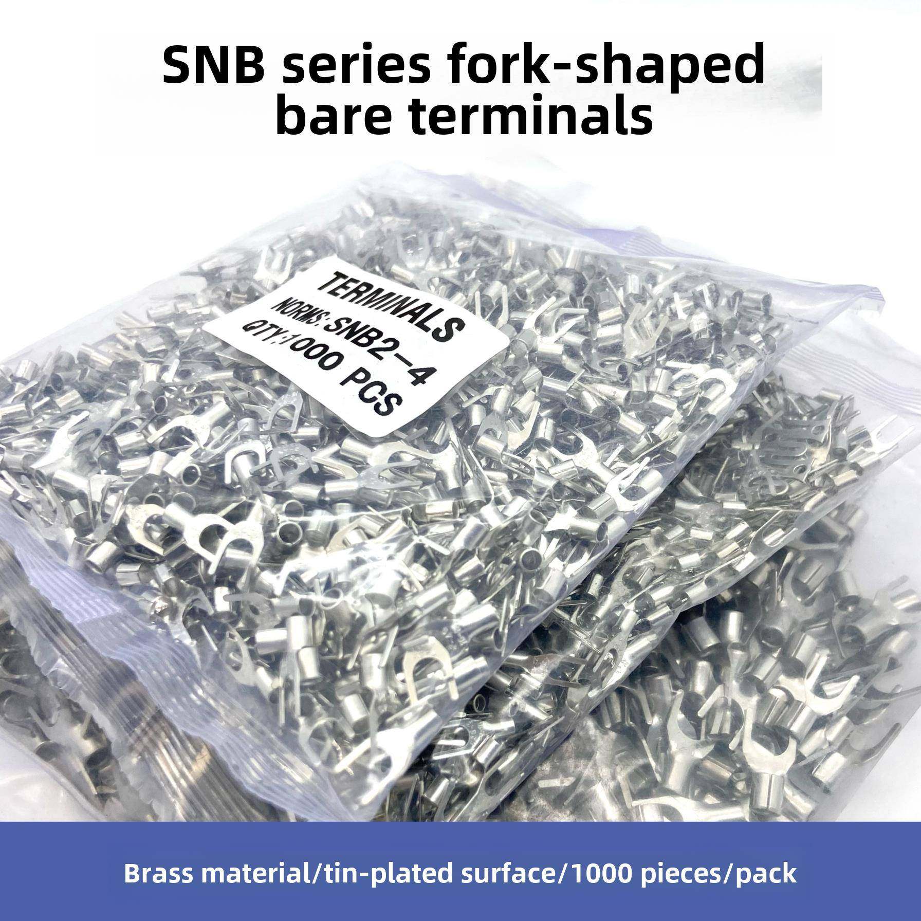 裸u形y形叉型Snb1.25-3/3.2/3.5/5.5/2-4/5/6/8Mm冷压端子座