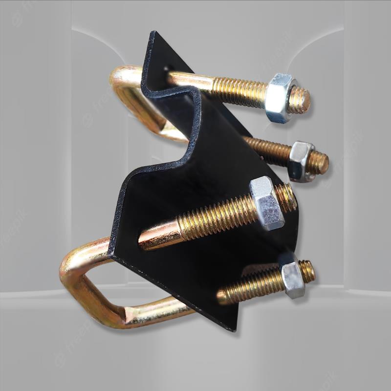 手扶玉米播种机配件固定卡子施肥器U型螺丝固定恰子方管抱箍卡子