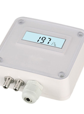 伊莱科微压差变送器数显风压气体压差传感器ELM116-OAC ±100Pa