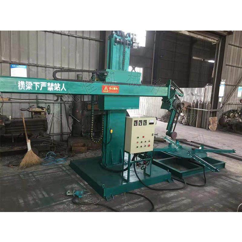 厂家直售不锈钢封头抛光机 椭圆形砂带抛磨机 筒体表面拉丝机