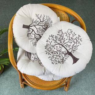 禅宗榻榻米坐垫地板蒲团中国风优雅慵懒的凸窗卧室家庭屁股圆形坐