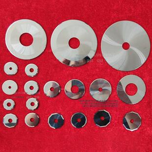钨钢刀片切台纸膜布硬质合金圆刀片全自动电脑裁切机小圆刀定制做