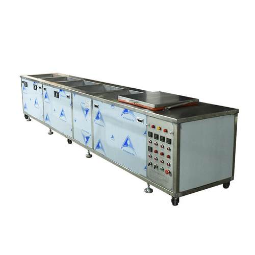 工轴业超声波清体洗机汽车承引擎五槽机发动机缸污模具五槽清洗设