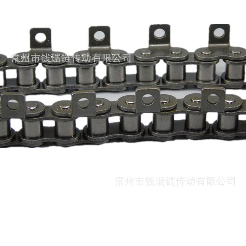 分6B0板外单侧单3孔A1弯板输送链条3分带耳朵弯链条高品质弯板链