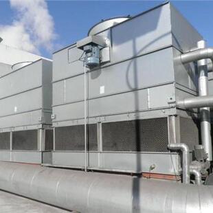 100吨逆流封闭式冷却塔凭借水循环散热安装便捷厂家售后无忧