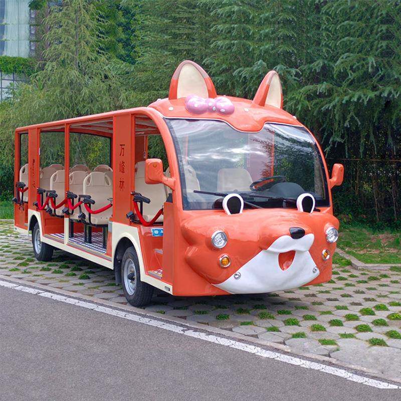 广东17座电动观光车厂家供货景区酒店房地产贵宾接待车图片