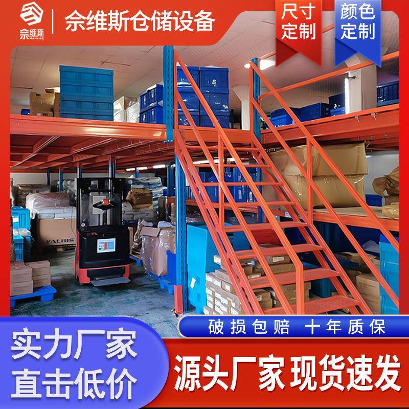 江西仓储货架五金库房中重型加厚仓库储物架多层物资架重型工字钢