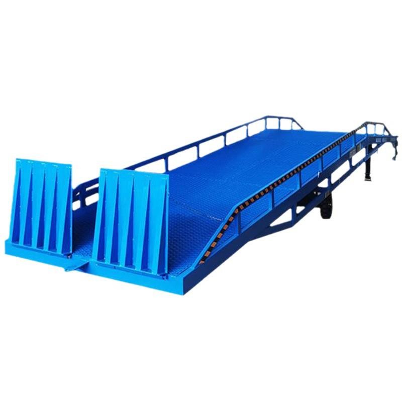 装柜移动过桥车10叉车液压设备物流物流集装箱卸货斜坡移动登车桥