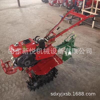 8马力柴油矮架款犁地机 180小红牛气死牛微耕机 履带翻转犁地机