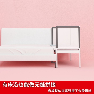 王叔叔拼接床儿童加宽床边床婴儿床宝宝护栏拼接床实木无甲醛简约