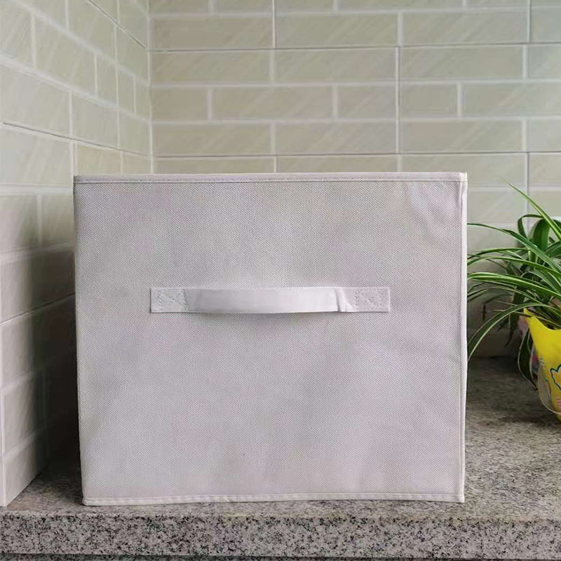 定制布艺家居可折叠式衣橱抽屉整理箱学生教室宿舍桌面格子收纳盒