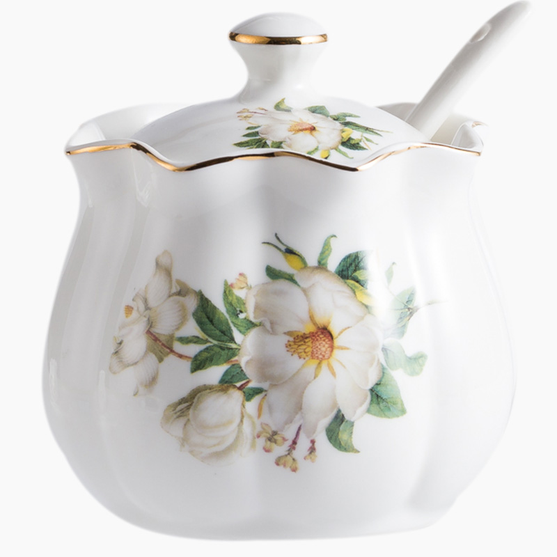 欧式陶瓷调味罐酱油瓶套装厨房家用醋壶调味壶油壶调料盒组合用品