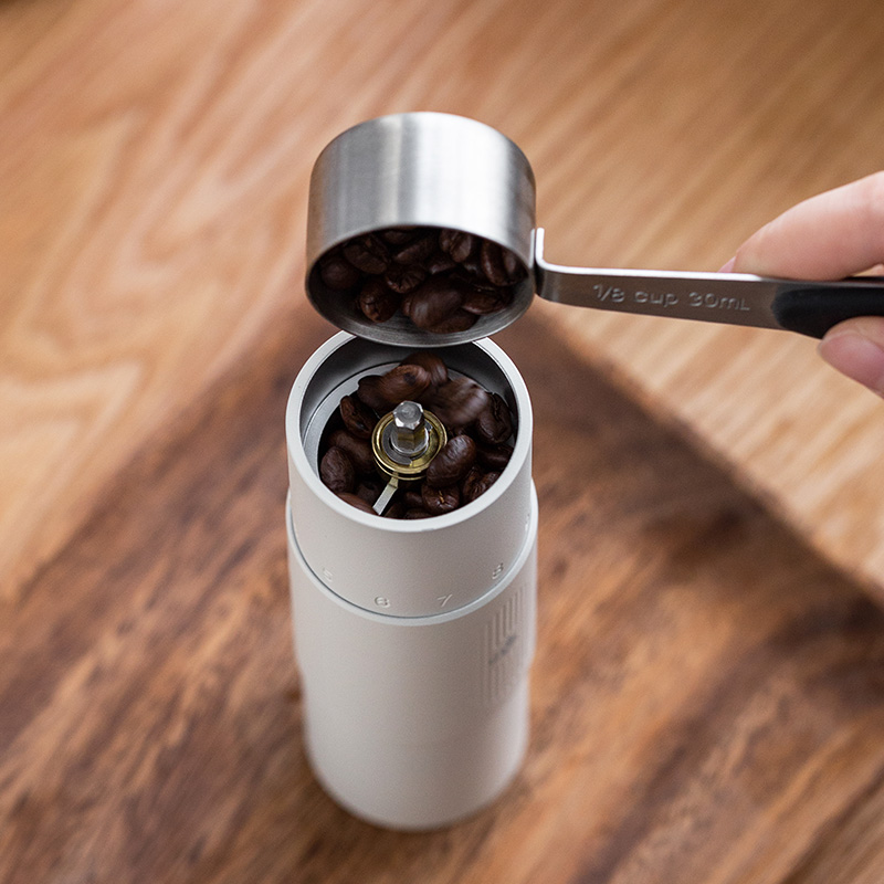 帝国FX手摇磨豆机咖啡豆手动研磨机专业手磨咖啡机外调刻度双轴承
