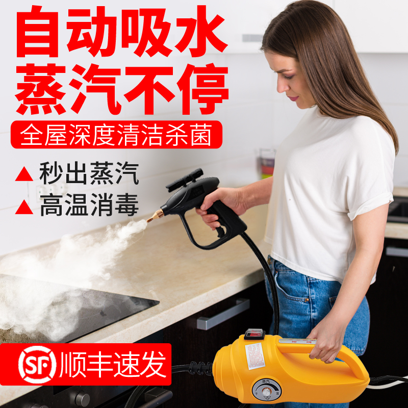 高温高压蒸汽清洁机家用清洗厨房空调油烟机沙发电器.消毒洗车机