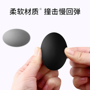免打孔门吸硅胶门碰家用门挡器防撞垫门阻卫生间把手门顶缓冲 新款
