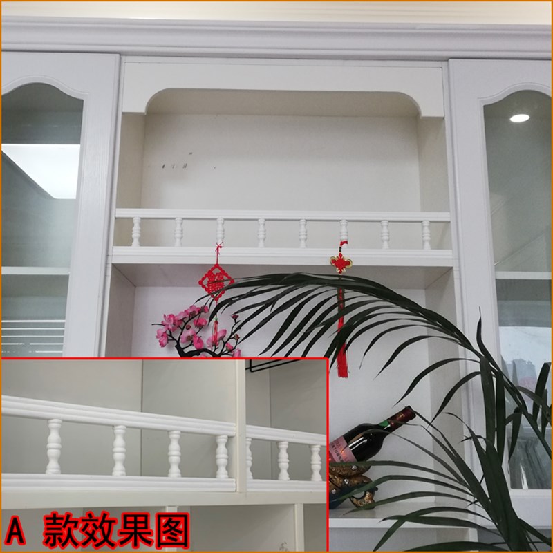 廊桥实木小柱子木葫芦酒柜围栏护栏装饰配件橱柜支撑柱欧式罗马柱