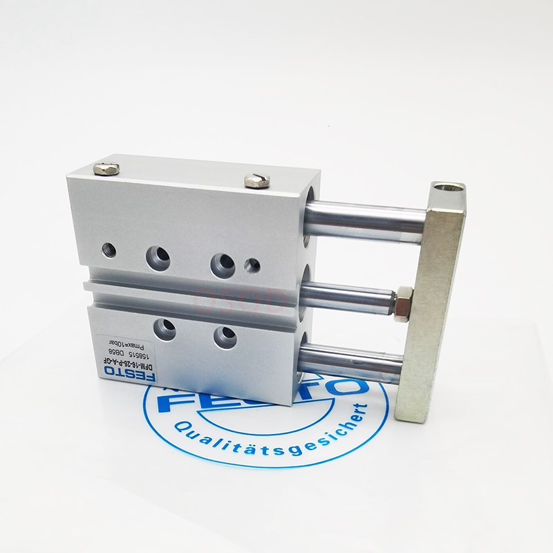 FESTO费斯托三杆气缸DFM-6-5-10-15-20-P-A-GF 4149944 45 46导向