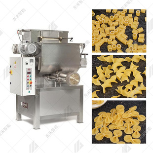 双螺杆通心粉食品设备 意面斜切方管生产线 成套螺纹面机器