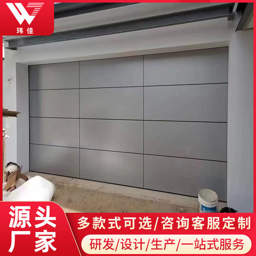 专业定制工厂车间大型抗风卷帘门商铺门店遥控电动铝合金卷帘门