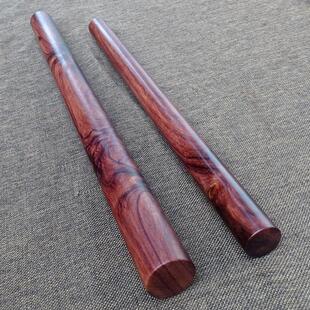 黑酸枝木棍圆木棍手把件把玩棍硬木文玩圆木棍木杆擀圆形木料
