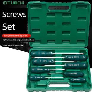 十字螺丝刀家用小力矩螺丝刀磁性工业级螺丝刀工具成套螺丝刀