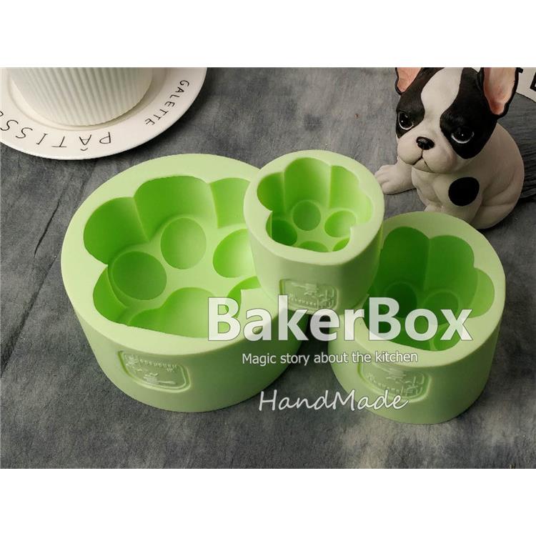 烘焙硅胶模具爪子慕斯蛋糕模具狗爪猫爪蛋糕宠物烘焙设计版权