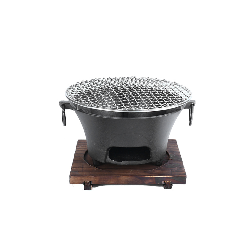 铸铁炭炉烧烤炉碳烤炉家用w老式烤肉炉大号木炭炉日式小火锅商用