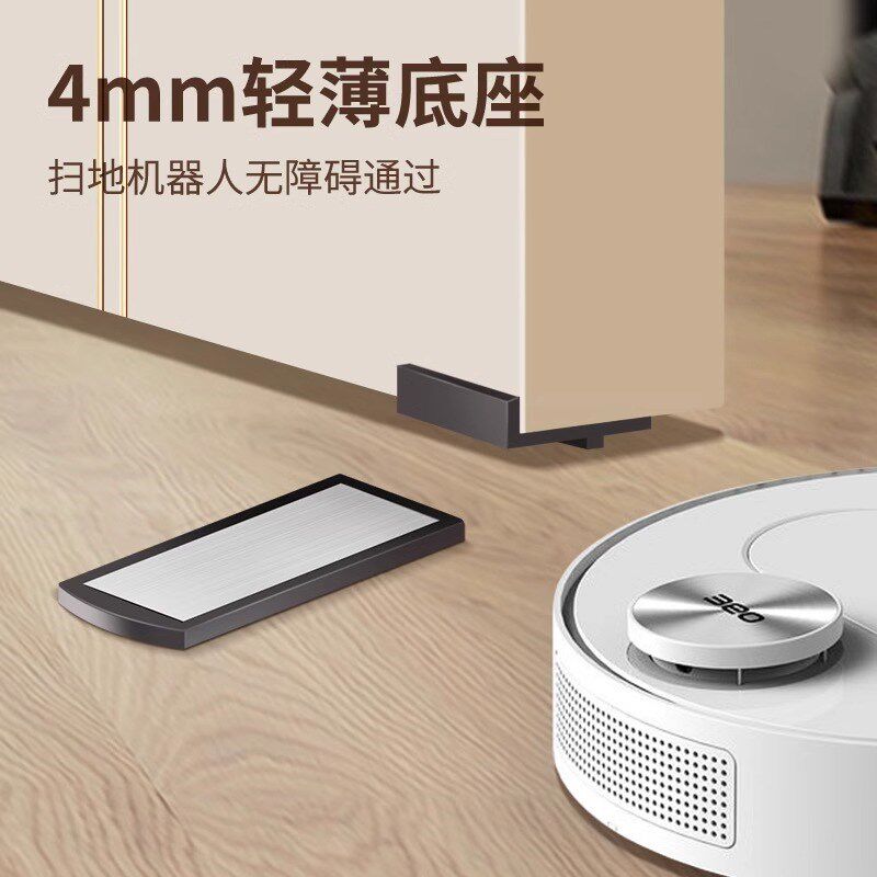 玻璃门固定器隐形地吸免打孔新款极窄边框门碰卫生间防撞强磁门吸