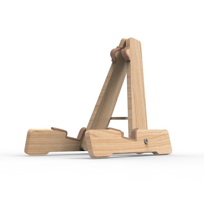 吉他放置架立式支架落地架电吉他实木折叠架子贝斯电贝司型琴架