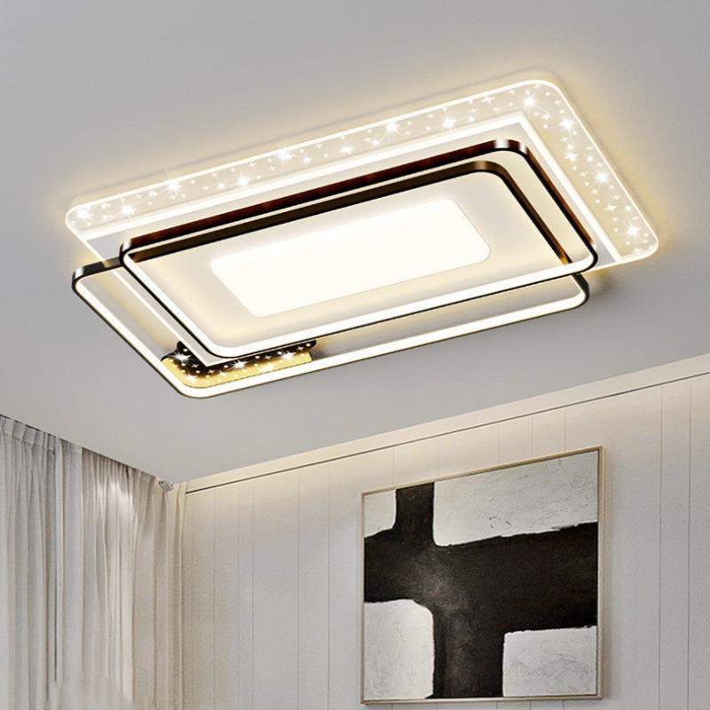 中山灯具客厅灯led节能吸顶灯轻奢全屋套装灯具组合全光谱透光灯