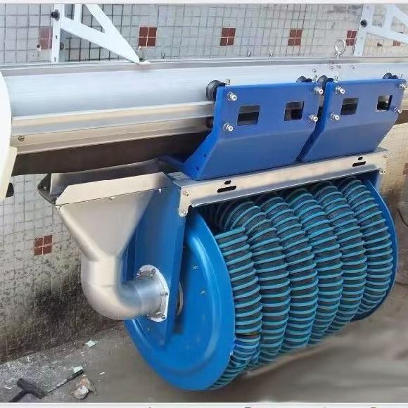 定制滑轨卷轴汽车尾气抽排系统滑轨移动汽车发动机尾气净化装置