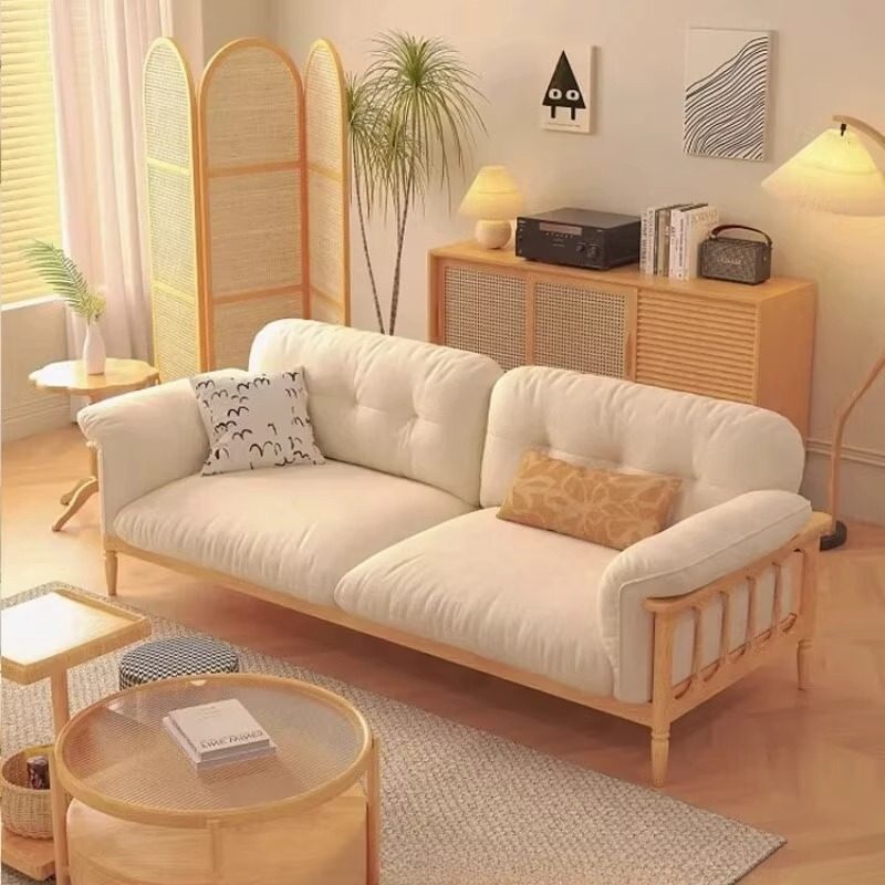 实木沙发云朵沙发垫定制坐垫靠背垫羽绒乳胶海绵填充软包布套座垫