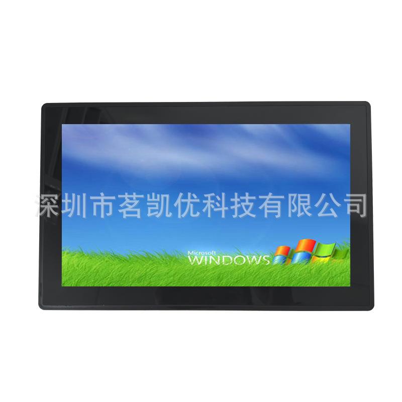 MKU7英寸工业触摸显示器嵌入式防尘防震电容电阻触摸工控显示器