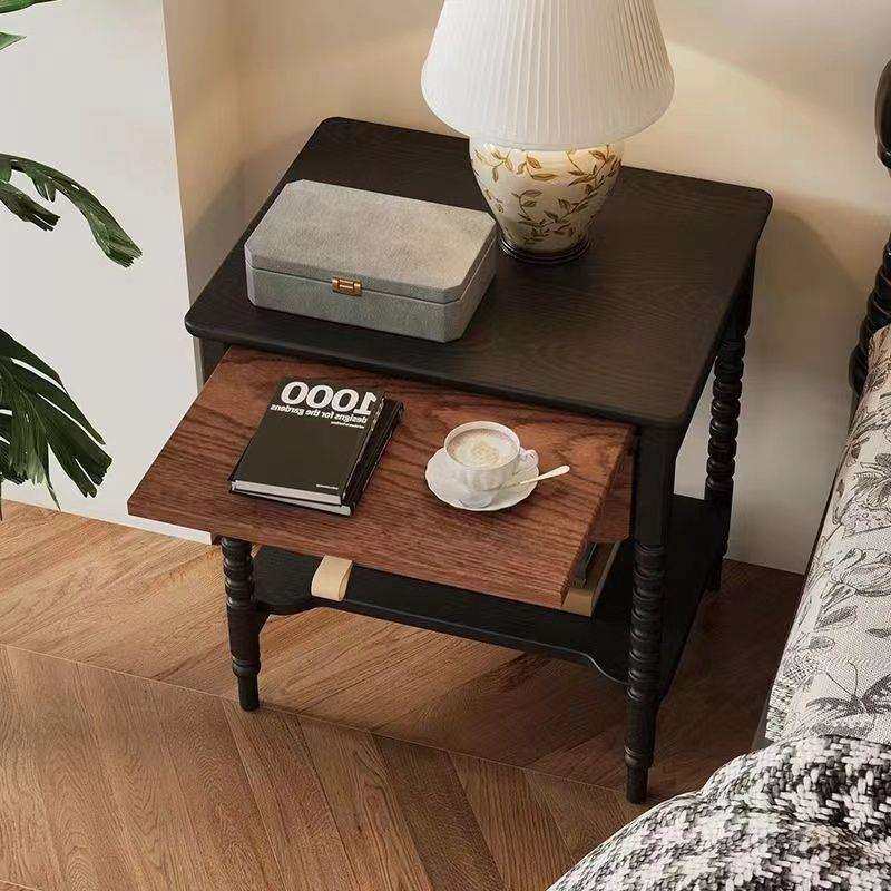 古典实木床头柜法式新中式客厅沙发家用储物柜复古美式卧室床边柜,玩具/童车/益智/积木/模型,其它,淘宝优惠券,粉丝福利购,淘宝优惠卷