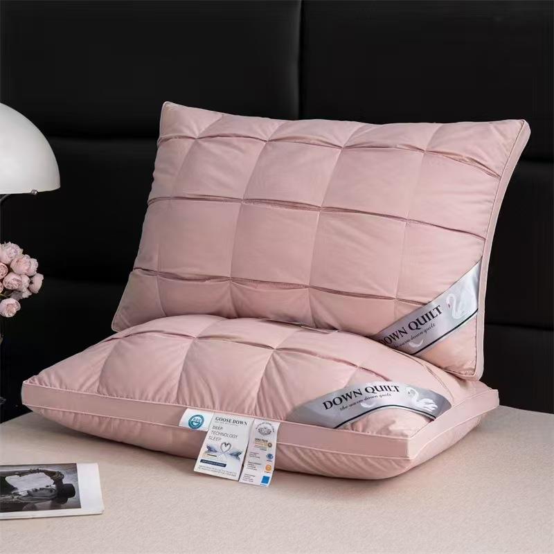 厂家直销全棉五星级酒店枕头民宿专用枕芯家用纯棉舒适护颈椎