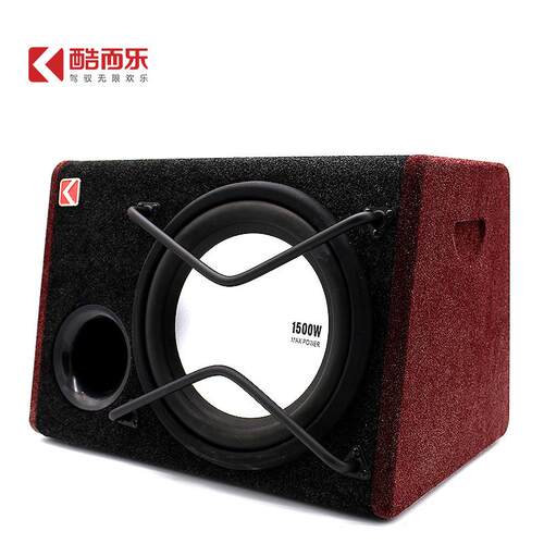 厂家直销车汽载音响低音10寸超重大功率有源车音炮响K-1080AP改装
