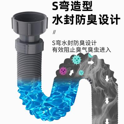洛5鴴2衣厨房水管配件6下水器高度陶下瓷洗盆岩板盆高SLCP-65位侧