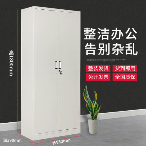 加厚钢制凭证柜器械柜钢制文件柜资料档案柜铁皮柜办公室文件柜铁