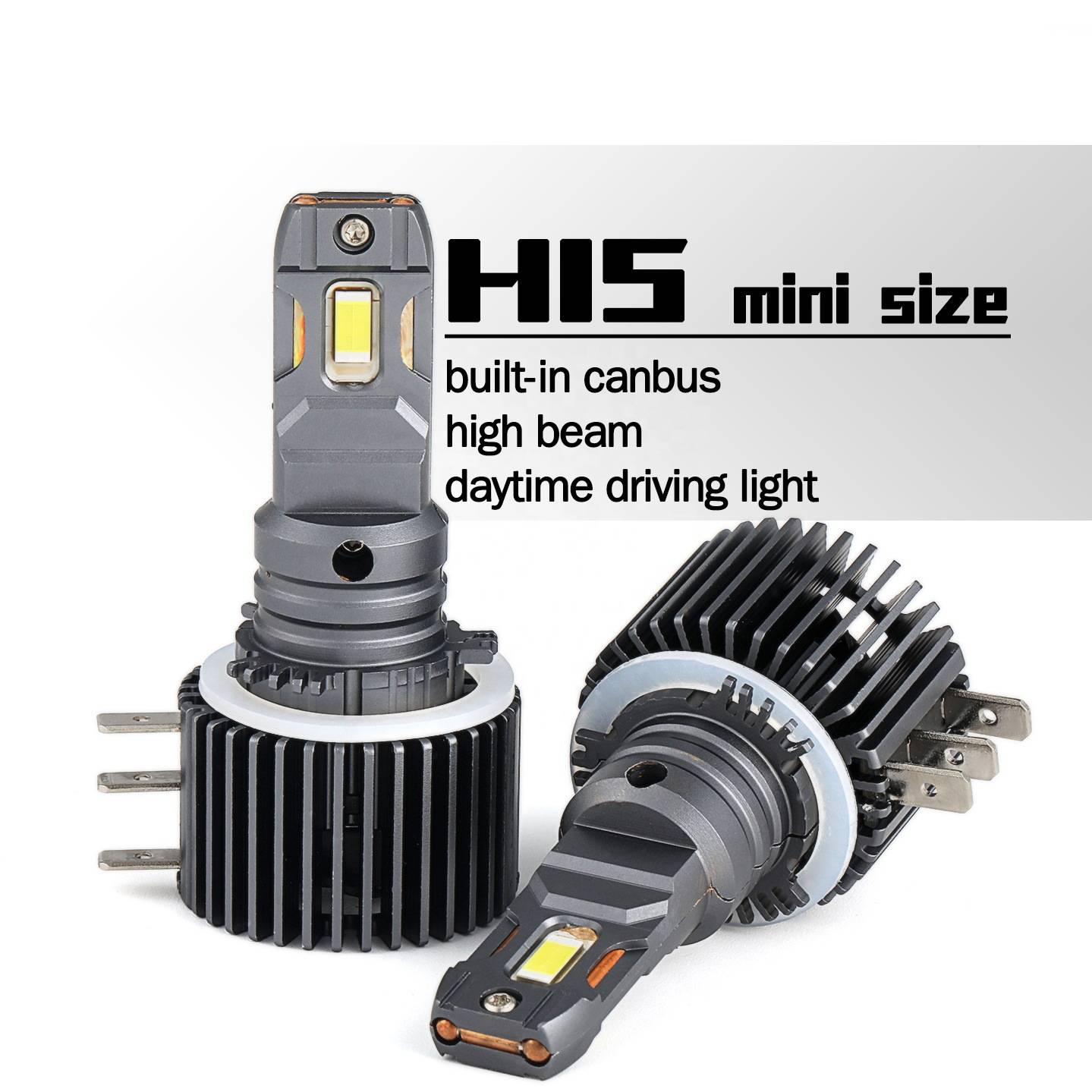 新款 CANBUS H15 55W LED汽车前大灯日行灯 led汽车车灯 汽车雾灯