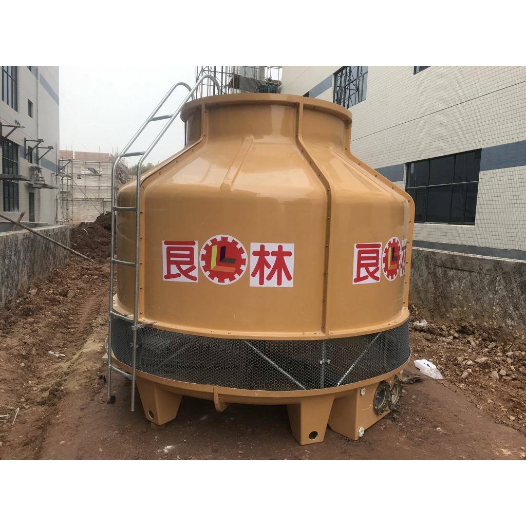 厂家直销韶关、湖北襄樊凉水塔150T圆形逆流压缩机降温冷却塔