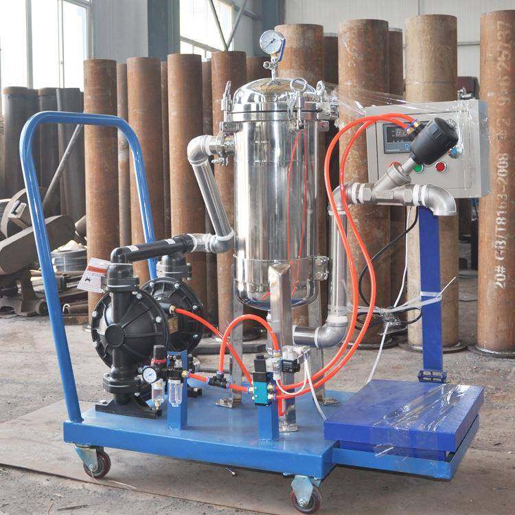 供应乳胶漆灌装机袋式过滤机油漆防水涂料真空灌装机压盖称重一体