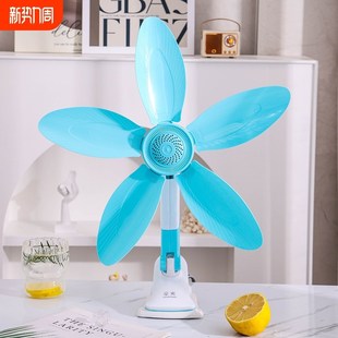 夹扇桌面夹式 家用宿舍床上小风扇床头大风力台式 小型电扇精品台扇
