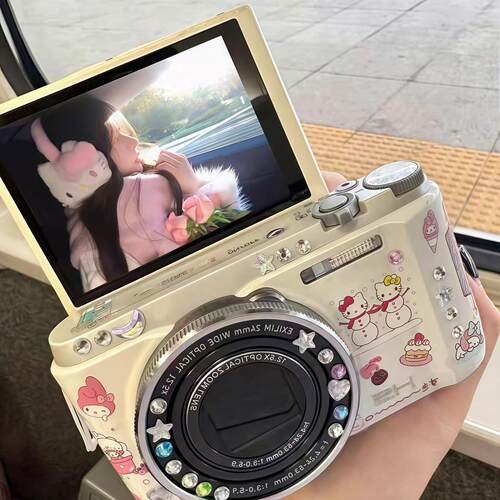 学生数码相机ccd翻转折叠屏可自拍立得相机女生日礼物儿童照相机